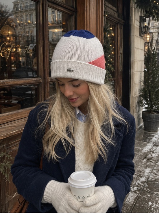Lacoste Accessories - ❤️💙 LACOSTE Beanie 💙❤️